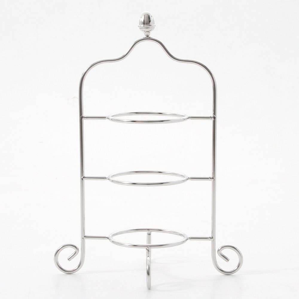 サクライ アミューズスタンド 3段 プレート無 22012003 10.5cmプレート用 17×12×高さ22cm