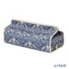 リバティプリント（LIBERTY PRINT）を使用したティッシュカバー ストロベリーシーフ／いちご泥棒 ネイビー 22.5×11.5×H5cm用 日本製
