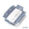 リバティプリント（LIBERTY PRINT）を使用したティッシュカバー ストロベリーシーフ／いちご泥棒 ネイビー 22.5×11.5×H5cm用 日本製