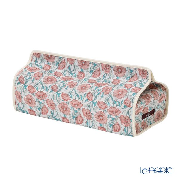 リバティプリント（LIBERTY PRINT）を使用したティッシュカバー アステル リース ピンク 22.5×11.5×H5cm用 日本製