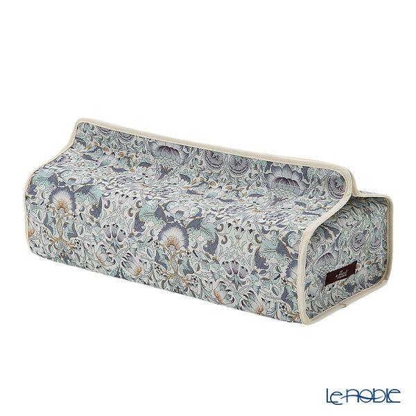 リバティプリント（LIBERTY PRINT）を使用したティッシュカバー ロデン ブルー 22.5×11.5×H5cm用 日本製