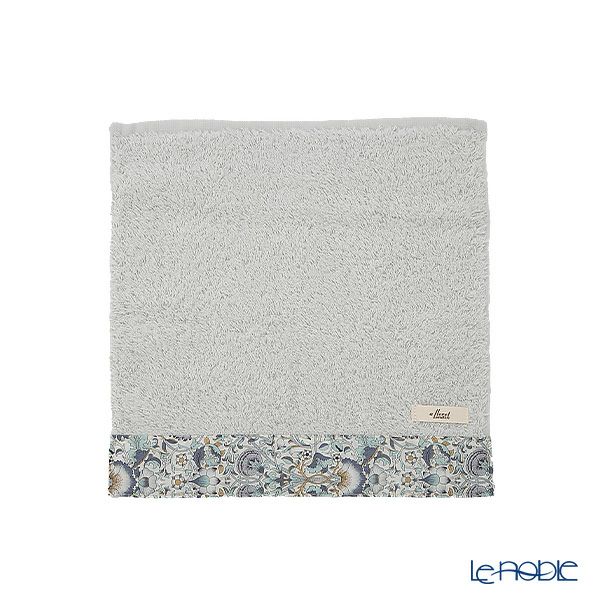 リバティプリントを使用した ソフトハンドタオル ＆ ティッシュポーチ ギフトセット C ロデン ブルー 23SS