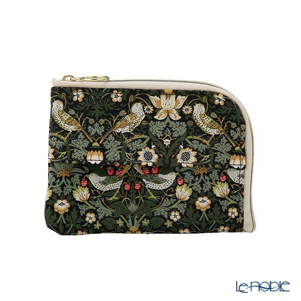 リバティプリントを使用した ソフトハンドタオル ＆ ティッシュポーチ ギフトセット D ストロベリーシーフ フォレスト 23SS