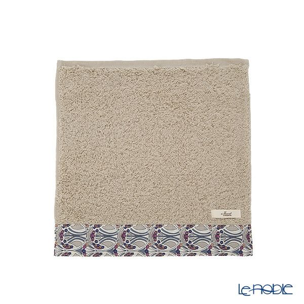 リバティプリントを使用した ソフトハンドタオル ＆ ティッシュポーチ ギフトセット E マウベリーナ グレー 23SS