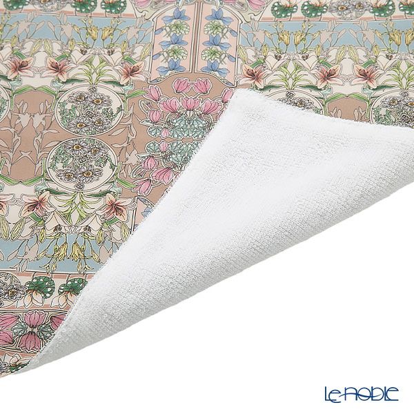 リバティプリントを使用したハンドタオル＆ハーブバスソルト50g （約2回分 不織布袋2枚入） ギフトセット A フラワーフェテ PI イノセントローズの香り 23SS