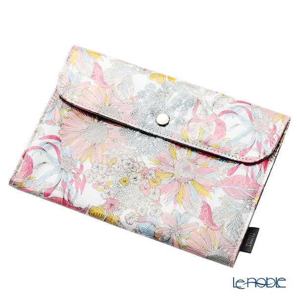 リバティプリント（LIBERTY PRINT）を使用したマルチケース02 アンジェリカ・ガーラ ピンク 21×15×2cm 日本製