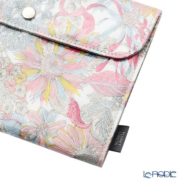リバティプリント（LIBERTY PRINT）を使用したマルチケース02 アンジェリカ・ガーラ ピンク 21×15×2cm 日本製
