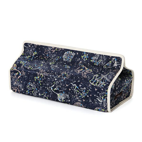 リバティプリント（LIBERTY PRINT）を使用したティッシュカバー ケビン ネイビー 22.5×11.5×H5cm用 日本製