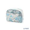 リバティプリント（LIBERTY PRINT）を使用したミニポーチ スウィムダンクレア サックスブルー 11×4×10cm 日本製