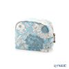 リバティプリント（LIBERTY PRINT）を使用したミニポーチ スウィムダンクレア サックスブルー 11×4×10cm 日本製