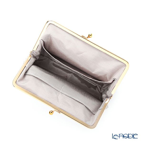 リバティプリント（LIBERTY PRINT）を使用したがま口ポーチ チャートウェル ネイビー 20×6×13cm 日本製