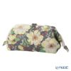 リバティプリント（LIBERTY PRINT）を使用したワイヤーポーチ ドーセット・ローズ グレー 24×8×11cm 日本製