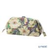リバティプリント（LIBERTY PRINT）を使用したワイヤーポーチ ドーセット・ローズ グレー 24×8×11cm 日本製