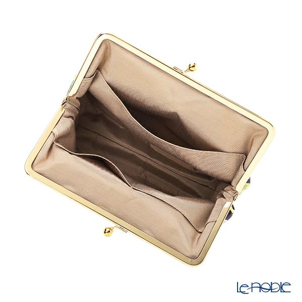 リバティプリント（LIBERTY PRINT）を使用したがま口ポーチ ポワレ ピンク 20×6×13cm 日本製