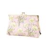 リバティプリント（LIBERTY PRINT）を使用したがま口ポーチ ポワレ ピンク 20×6×13cm 日本製