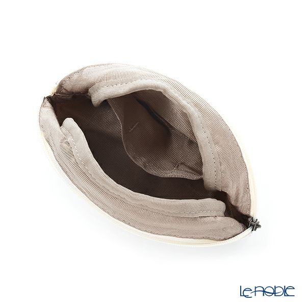 リバティプリント（LIBERTY PRINT）を使用したミニポーチ コンサバトリーフルーツ イエロー 11×4×10cm 日本製