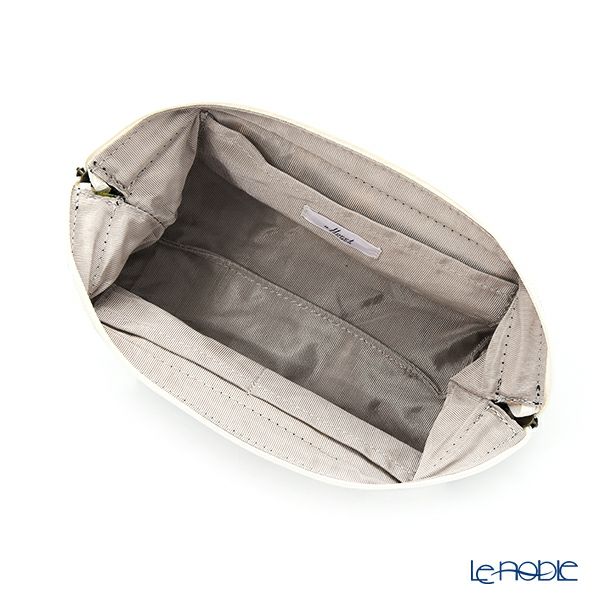 リバティプリント（LIBERTY PRINT）を使用したワイヤーポーチ シックスティ パープル 24×8×11cm 日本製