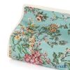 リバティプリント（LIBERTY PRINT）を使用したティッシュカバー セリーヌ ターコイズ 22.5×11.5×H5cm用 日本製