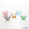 津軽びいどろ 五様 ミニグラス 5個セット FS-49573