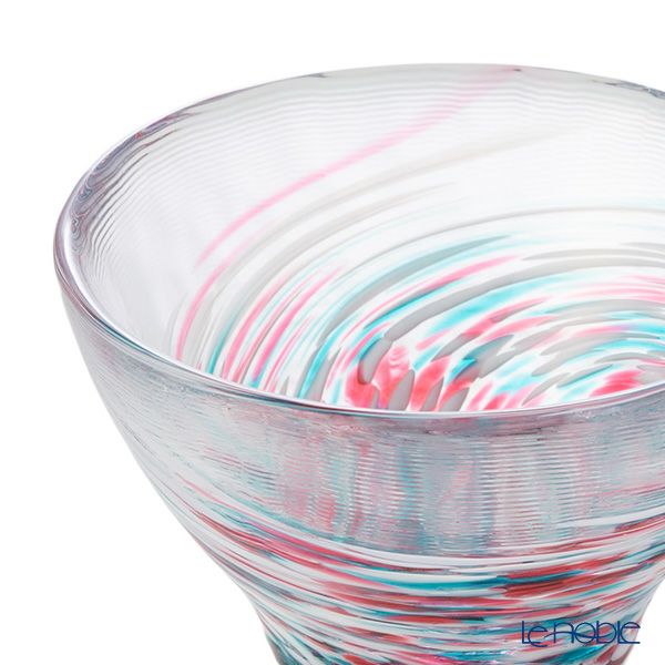 津軽びいどろ 盃コレクション はるがすみ カラフル F-49785