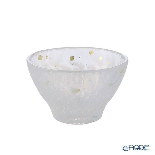 津軽びいどろ 盃コレクション わたゆき ホワイト F-49786