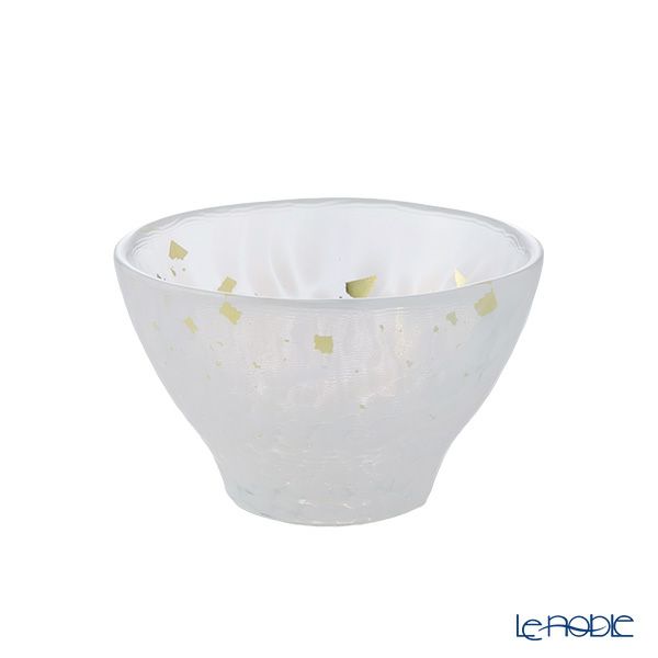 津軽びいどろ 盃コレクション わたゆき ホワイト F-49786