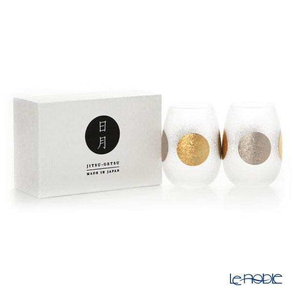 石塚硝子 プレミアムニッポンテイスト 日月（じつげつ） タンブラー ペア 315ml S-6254