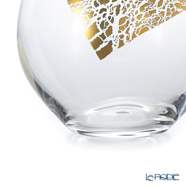 石塚硝子 クラフトサケグラス 金羅凛（きらり） 酒器3種揃え 木箱入 S-6312 2019年度グッドデザイン賞受賞商品