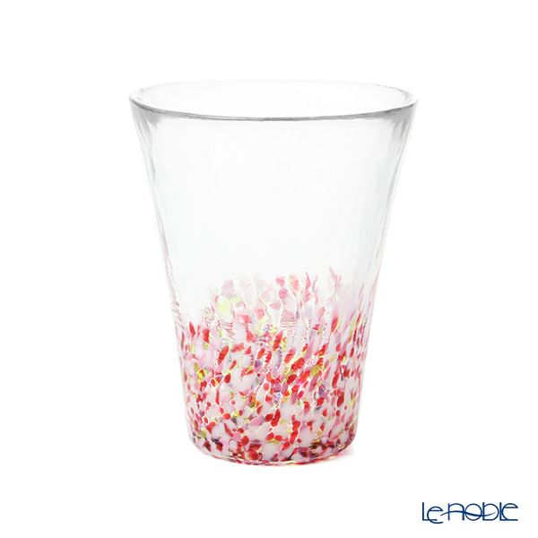 津軽びいどろ にほんの色 舞う桜と春の空 タンブラーペア （ふうけい） 305ml FS-62506