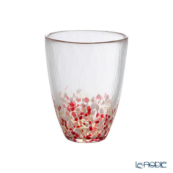 津軽びいどろ 津軽自然色りんご タンブラー ペア 300ml FS-71526