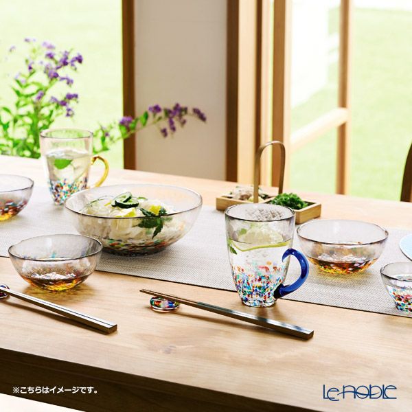 津軽びいどろ ねぶた タンブラーペア 300ml FS-71550