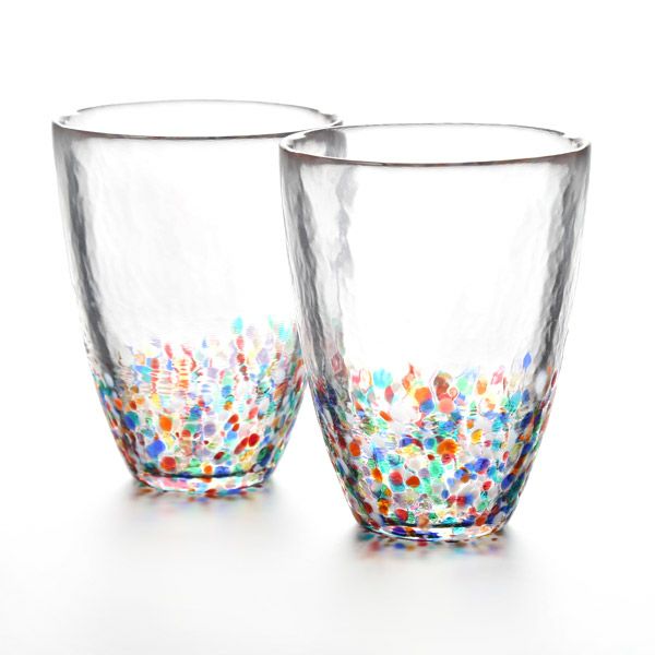 津軽びいどろ ねぶた タンブラーペア 300ml FS-71550