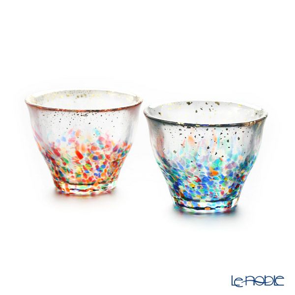 津軽びいどろ MATSURI まつり ぐいのみ ペア 85ml FS-71564