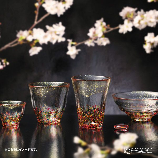 津軽びいどろ MATSURI まつり ぐいのみ ペア 85ml FS-71564