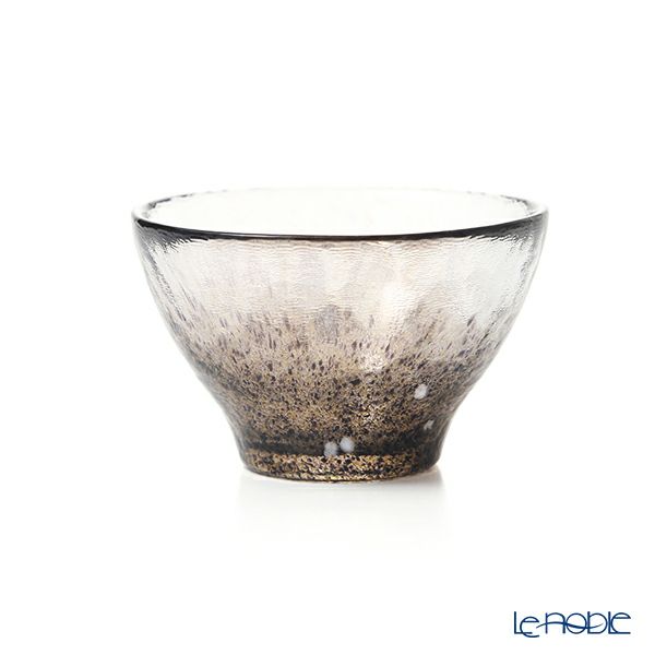 津軽びいどろ あおもりの肴 盃（酒器）セット FS-71593 4点揃え（真鯛・鮪・鯖・鮃）