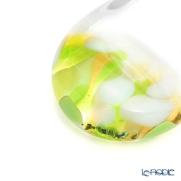 津軽びいどろ 箸置き 青りんご しずく（単品）F-71763