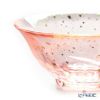 津軽びいどろ 金彩盃 爽華（さやか） 花霞（はながすみ） 木箱入 ピンク F-71847