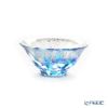 津軽びいどろ 金彩盃 爽華（さやか） 夏影（なつかげ） 木箱入 ブルー F-71849