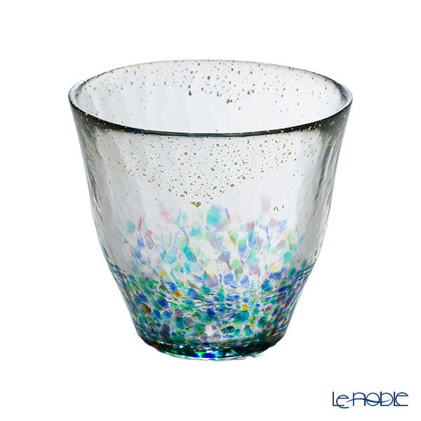 津軽びいどろ MATSURI まつり 金彩 ロックグラス 330ml F-71890