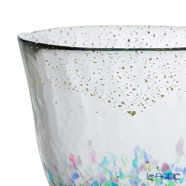 津軽びいどろ MATSURI まつり 金彩 ロックグラス 330ml F-71890