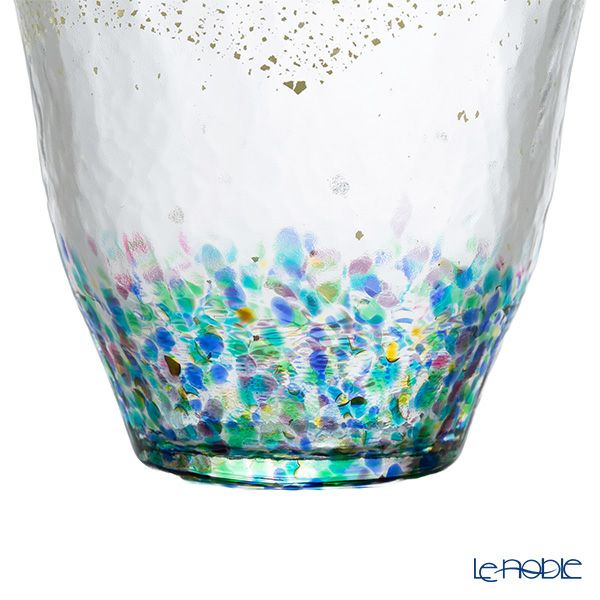 津軽びいどろ MATSURI まつり 金彩 ロックグラス 330ml F-71890