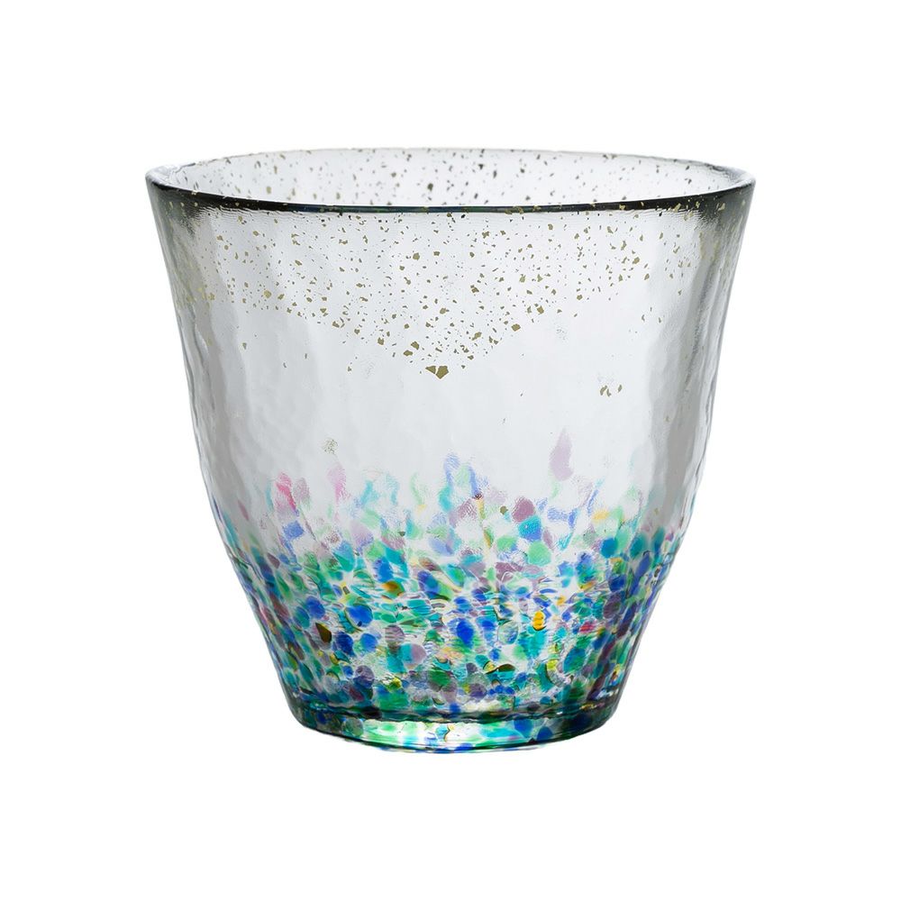 津軽びいどろ MATSURI まつり 金彩 ロックグラス 330ml F-71890