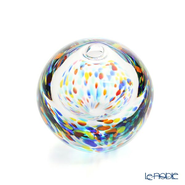 津軽びいどろ 一輪挿し／花瓶 MATSURI まつり F-71932