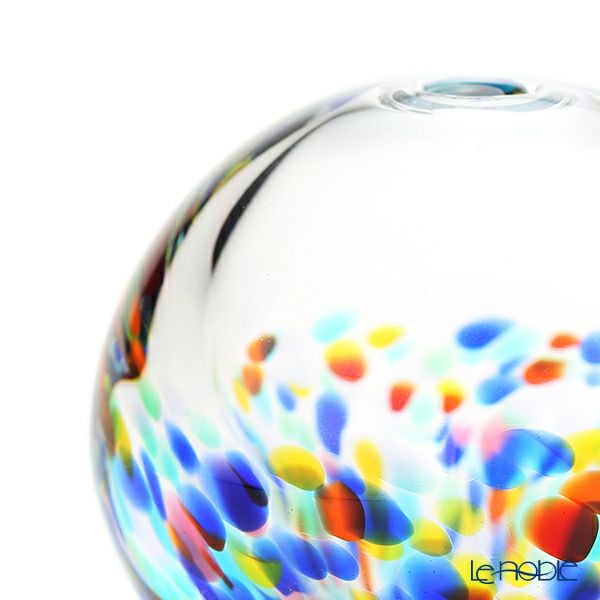 津軽びいどろ 一輪挿し／花瓶 MATSURI まつり F-71932