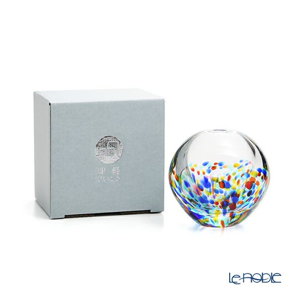 津軽びいどろ 一輪挿し／花瓶 MATSURI まつり F-71932