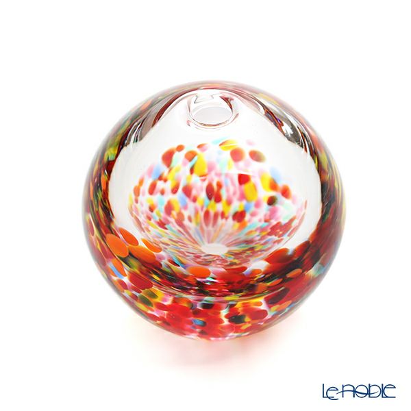 津軽びいどろ 一輪挿し／花瓶 HANABI はなび F-71935