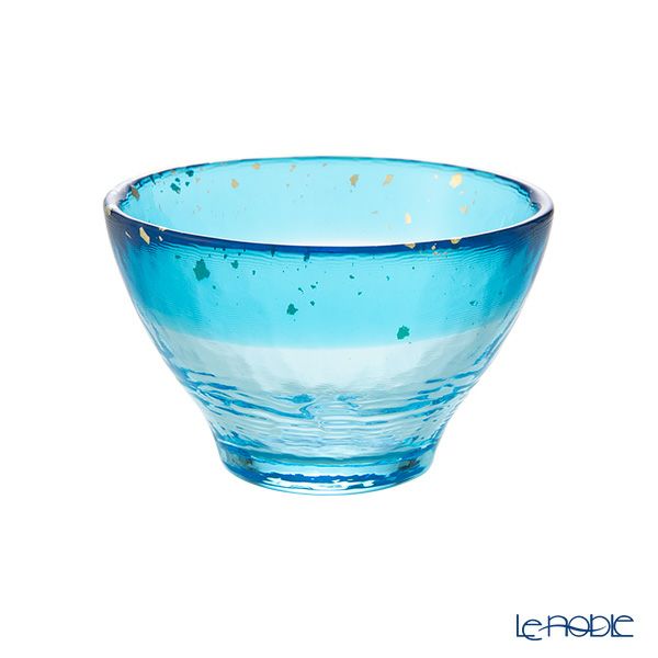 津軽びいどろ あおもりの海 盃（酒器）セット FS-75508 4点揃え