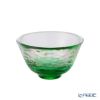 津軽びいどろ 盃コレクション 夕涼み グリーン F-79472