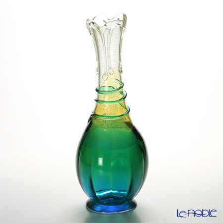 津軽びいどろ 秋村実工房 F-79623 花器（フラワーベース） 春の芽 44cm