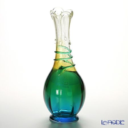 津軽びいどろ 秋村実工房 F-79623 花器（フラワーベース） 春の芽 44cm